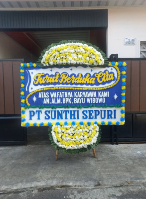 Papan Bunga Duka di Singingi