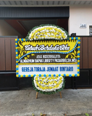 Papan Bunga Duka di Singingi